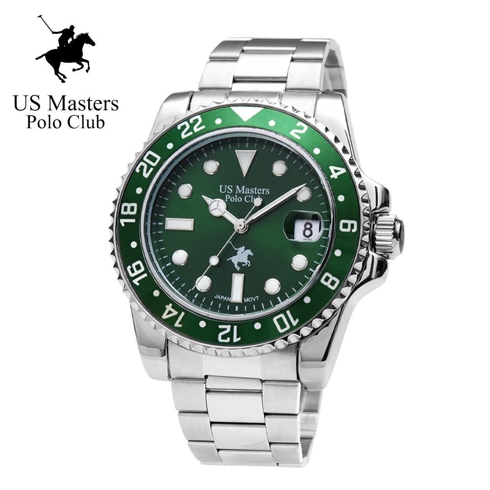 ♞US Master Polo Club นาฬิกาข้อมือผู้ชายUS Master Polo นาฬิกายูเอส มาสเตอร์โปโล คลับ สุดหรู ประกันศู