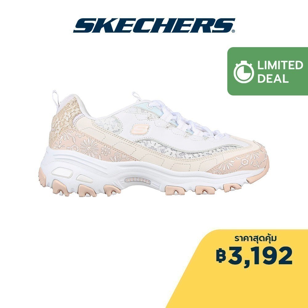 Skechers สเก็ตเชอร์ส รองเท้า ผู้หญิง Sport D'Lites 1.0 Shoes - 896085-MULT