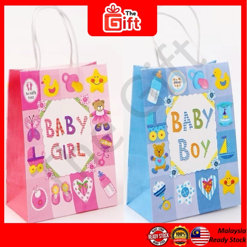 The Baby Bag Bag Bag Hari Jadi Party Birthday Bag Kraft Paper Candy Box Fullmoon Party Bag