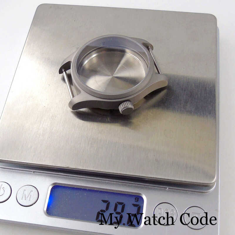 ❤️ กันน้ำ39mm Titanium Pilot นาฬิกาสำหรับ Nh34 Nh35 Nh36 Nh38 Nh70 Nh72 Eta