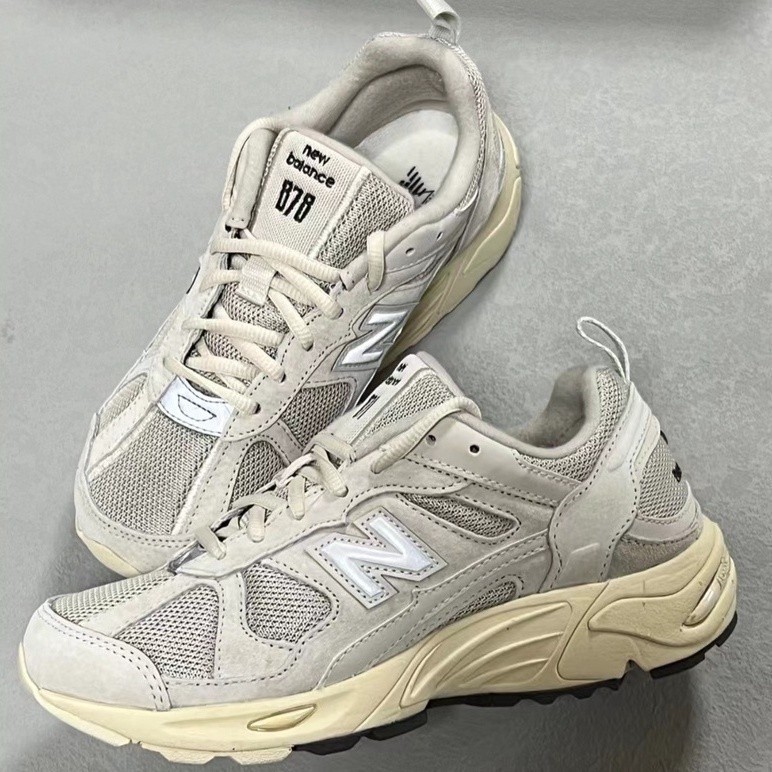 SNS New Balance NB 878 series unisex sneakers light cement grey KD9G