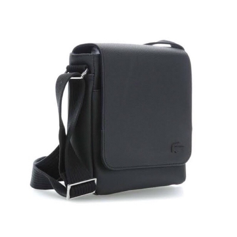 Lacoste กระเป๋าคลาสสิก สําหรับผู้ชาย|กระเป๋าสะพายไหล่ เหมาะกับใส่ทํางาน แฟชั่นล่าสุด สําหรับผู้ชาย