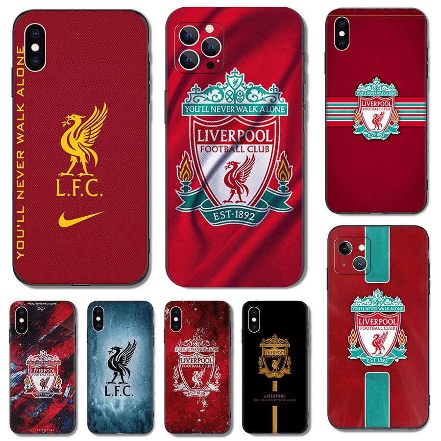 G21 Liverpool FC iPhone 5 5s X XS SE 6 7 8 6s Plus TPU เคสโทรศัพท์ซิลิโคนอ่อนนุ่มสีดํา