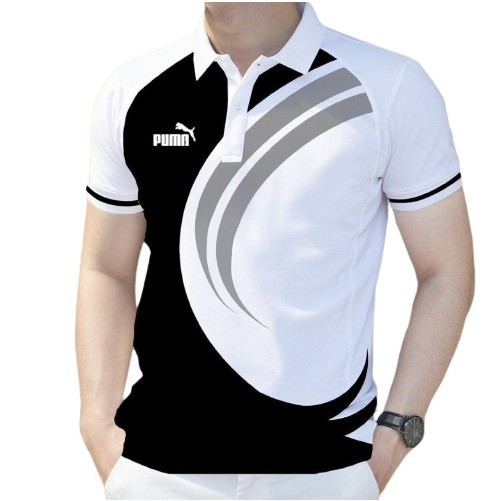 เสื้อโปโลผู้ชาย ดีไซน์เรียบง่าย ประสานงานง่าย PL243