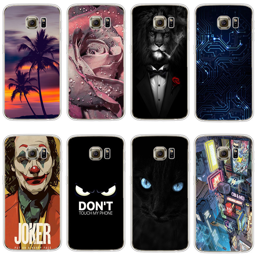 เคสซิลิโคนนิ่ม สําหรับ Galaxy S6 S6 edge S6 edge Plus s7 s7 edge