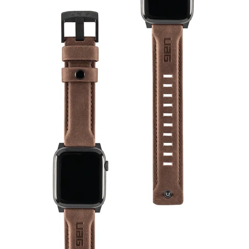 สายนาฬิกาข้อมือหนัง UAG แบบเปลี่ยน สําหรับ Apple Watch Series 7 6 SE 5 4 3 2 1 iwatch 45 42 44 40 ม
