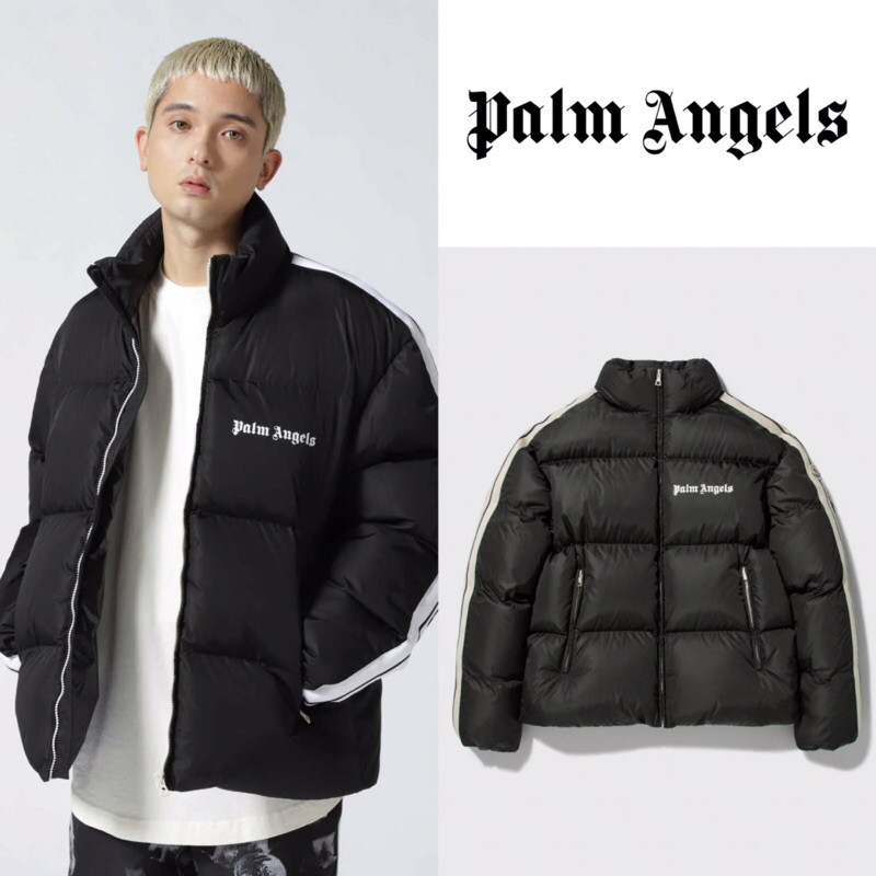 ♞,♘,♙เสื้อแจ็คเก็ตฮู้ดดี้แขนยาว Palm Angels Classic Track Down Jacket bvc