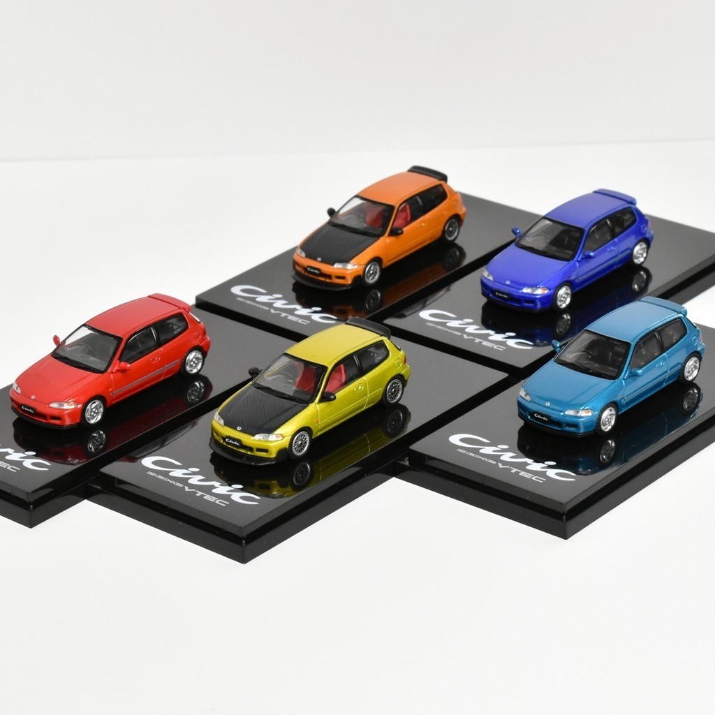 Hobby Japan 1:64 CIVIC EG6 SiR JDM รถโมเดลDiecast