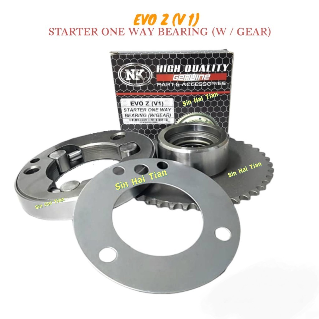 EVOZ EVO Z V1 EVOZ EVOZR STARSTER ONE WAY BEARING GEAR COMPLETE STOK GRAB ตอนนี้