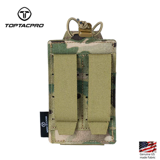 Toptacpro กระเป๋าวิทยุสื่อสารยุทธวิธี ขนาดเล็ก 8524