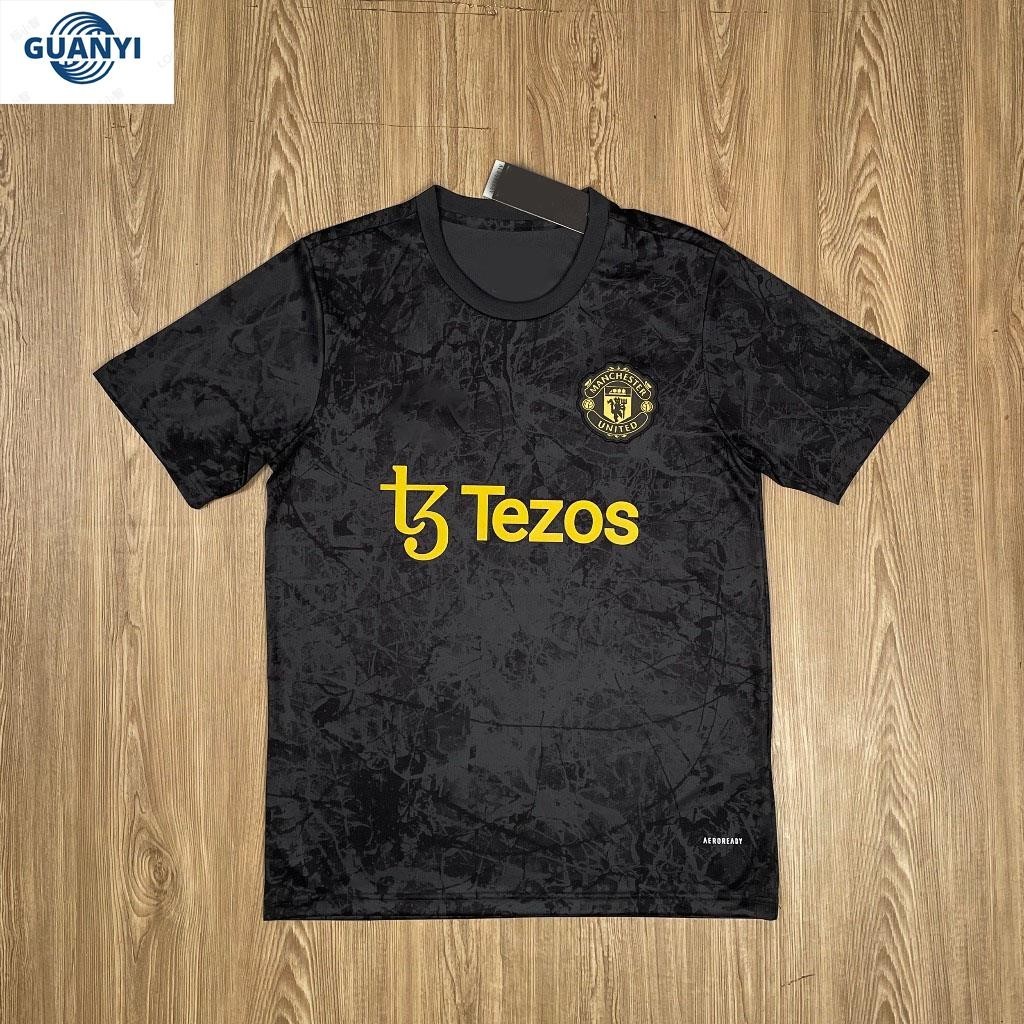 เสื้อฟุตบอล แมนยูสีดำ ปีใหม่2024/2025 ผู้ใหญ่คุณภาพสูง เกรดAAA