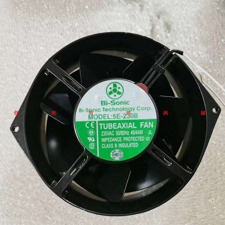 พัดลมโลหะ ทนความร้อนสูง Bi-sonic 5E-115B 5E-230B 5E-DVB-1 5E-380B