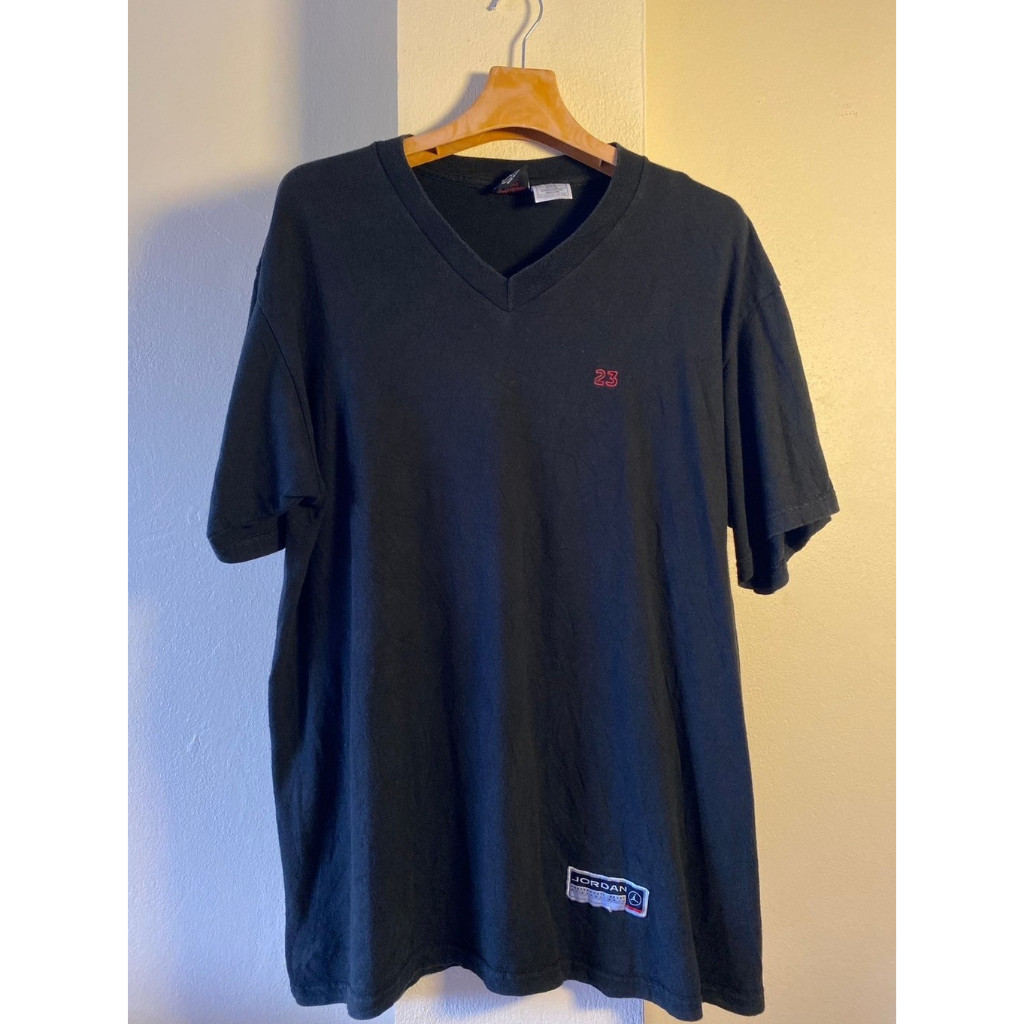 ♞,♘,♙เสื้อยืด Nike 23 Jordan คอวี bb