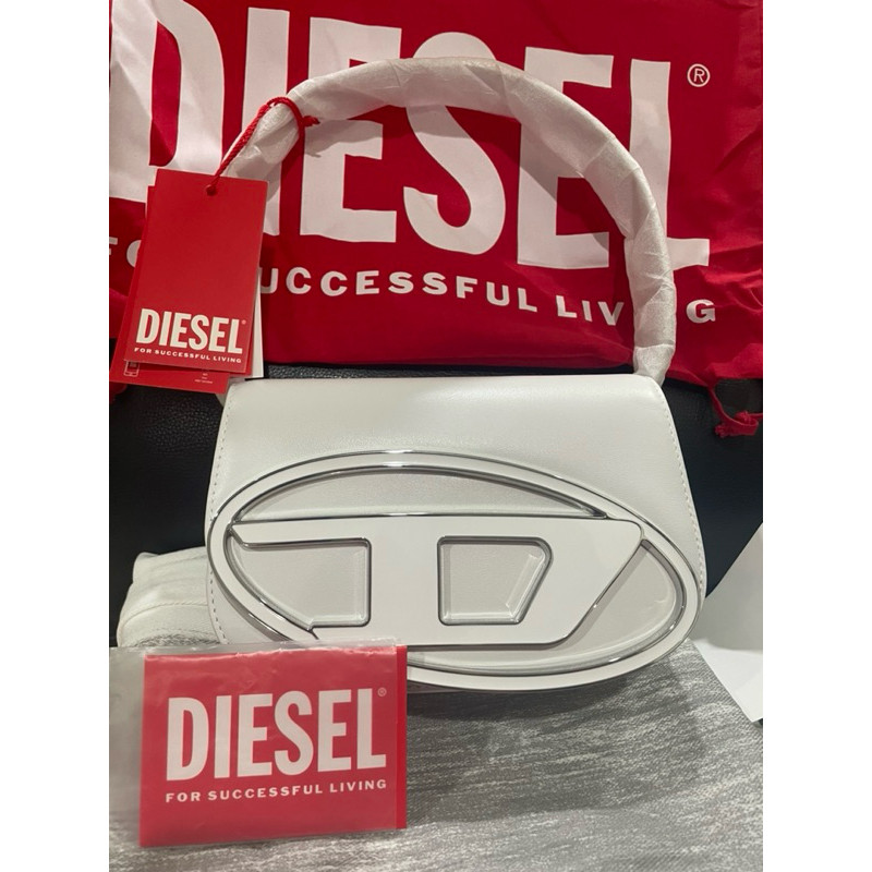 ️กระเป๋าDiesel shoulder bag ️สีขาว ของแท้100%️