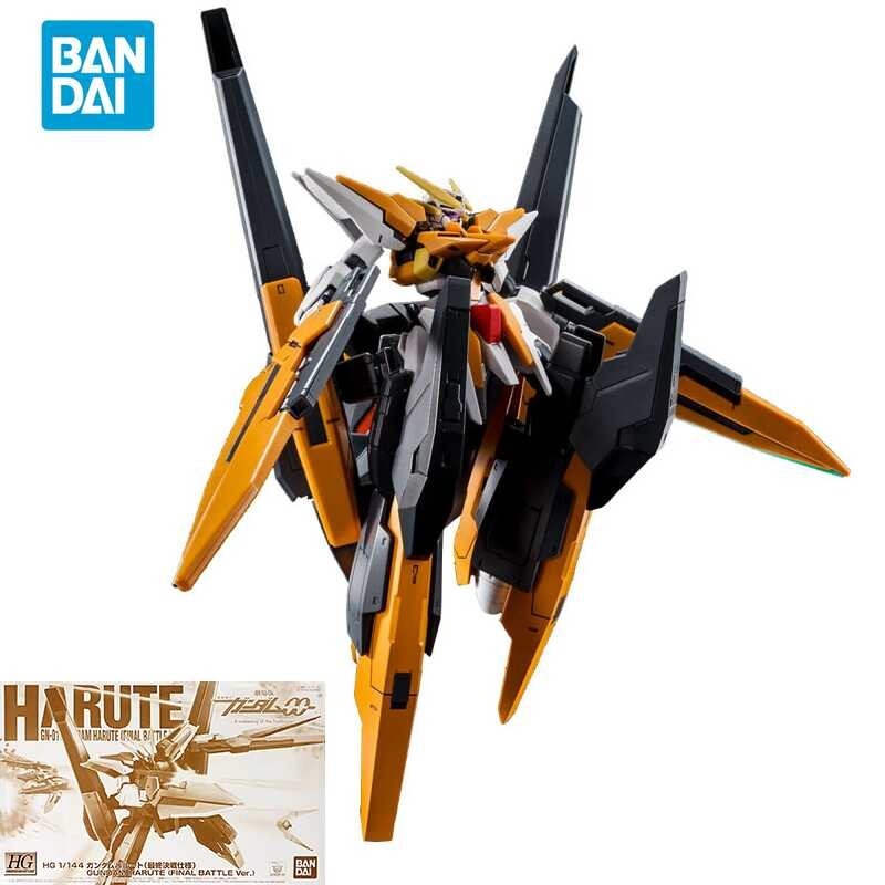 Bandai รุ่นอะนิเมะ HG 1/144 AM HARUTE FINAL BATTLE Ver PB Limited Action Figure ของเล่นเด็ก