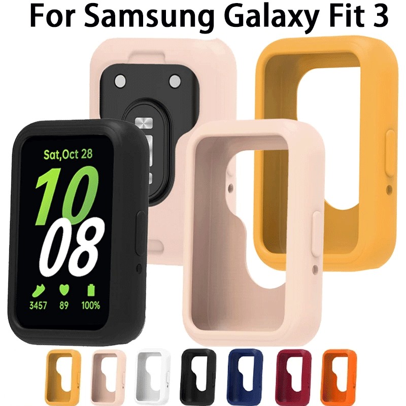 เคสป้องกันหน้าจอ สําหรับ Samsung Galaxy Fit 3 เคสกันกระแทก สําหรับ For Samsung Galaxy Fit3 เคสสมาร์ทวอทช์