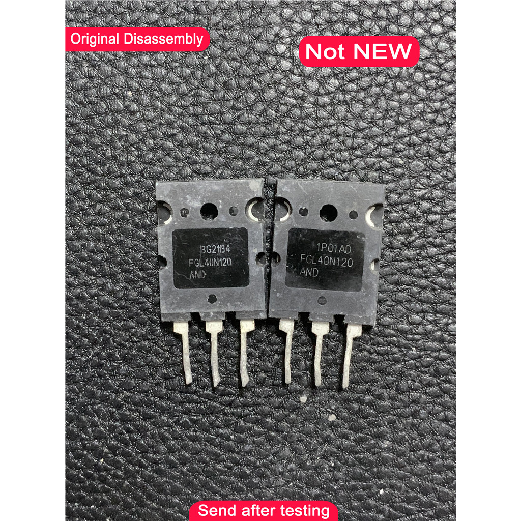 1 ชิ้น FGL40N120AND ใช้ 40A/1200V 40N120 FGL40N120 TO-3PL FGL40N120ANDTU NPT IGBT ในสต็อกเดิมสําหรับ