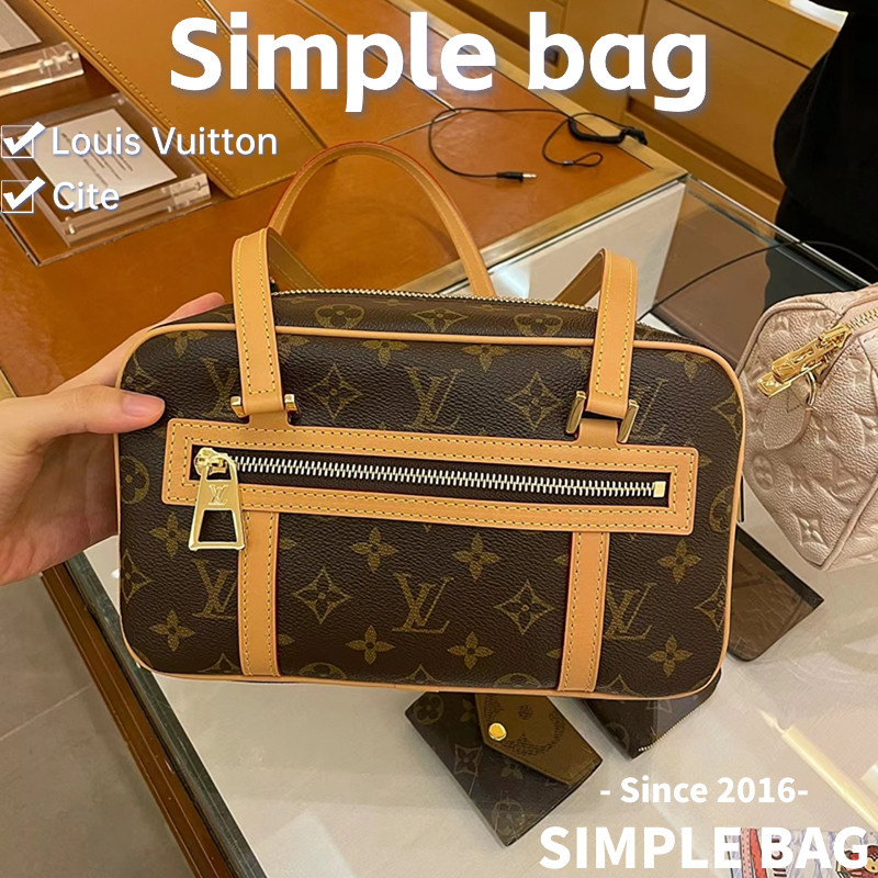 ♞หลุยส์วิตตอง Louis Vuitton Cite Shoulder bag LV กระเป๋า