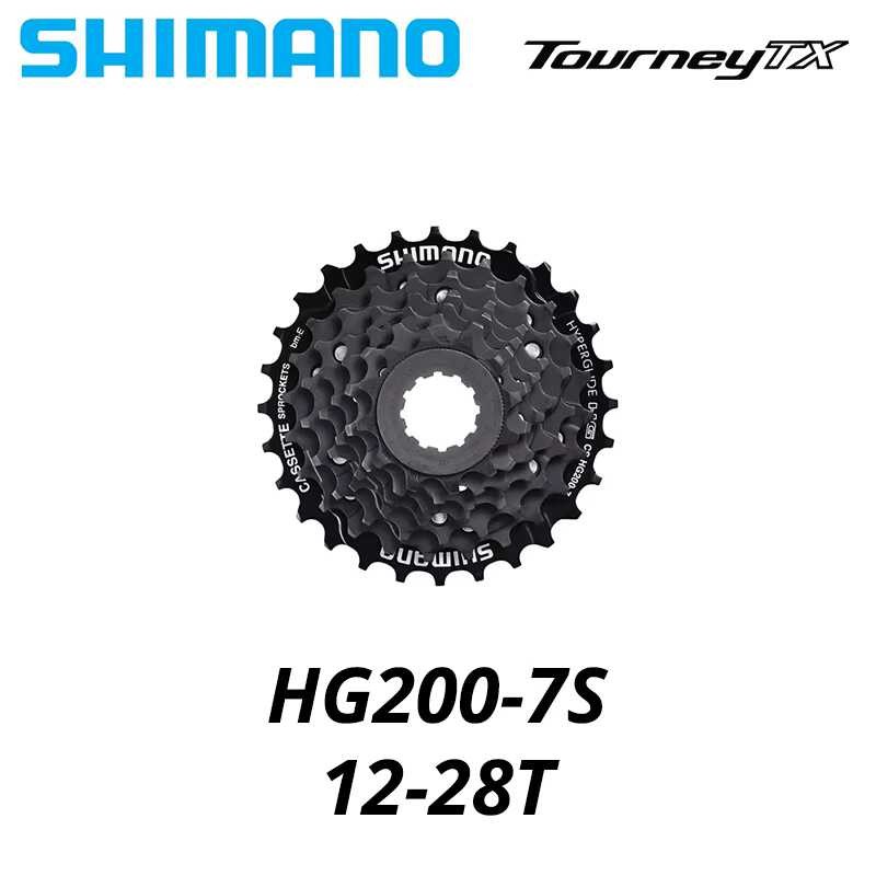 ❥ Shimano TOURNEY TX Hg200 CS 7 8Speed Cassette Sprocket Cs-Hg200 7S 8S 8V 7V 12-28T 12-32Tจ