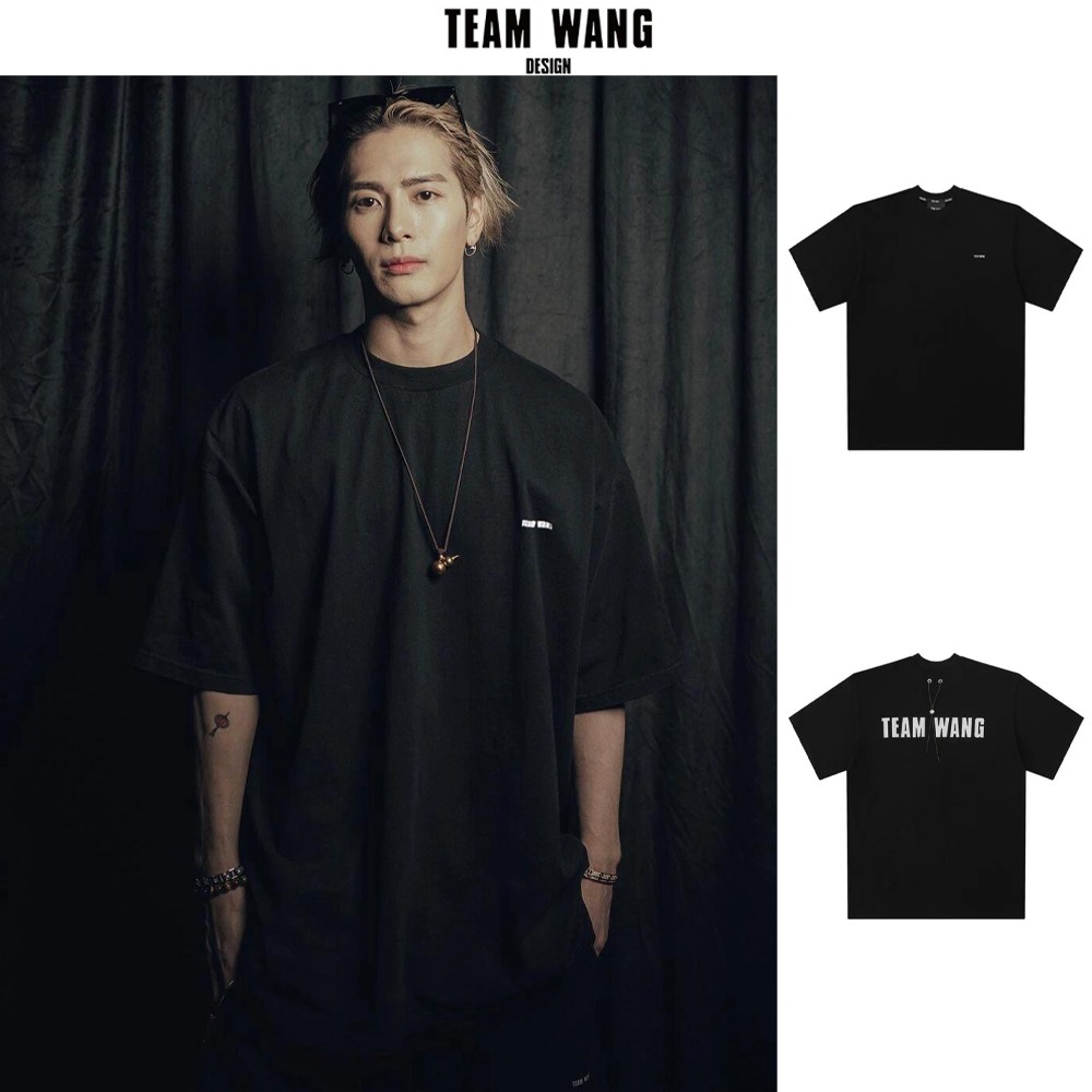 ♞เสื้อ TEAM WANG แท้ DESIGN THE ORIGINAL T-SHIRT(Jackson Wang) bu