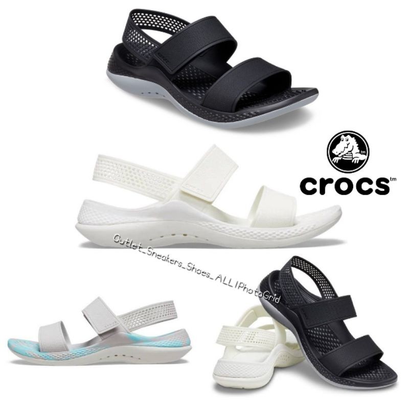 ♞,♘รองเท้า Crocs Literide 360 Women's Sandals ส่งฟรี vfd