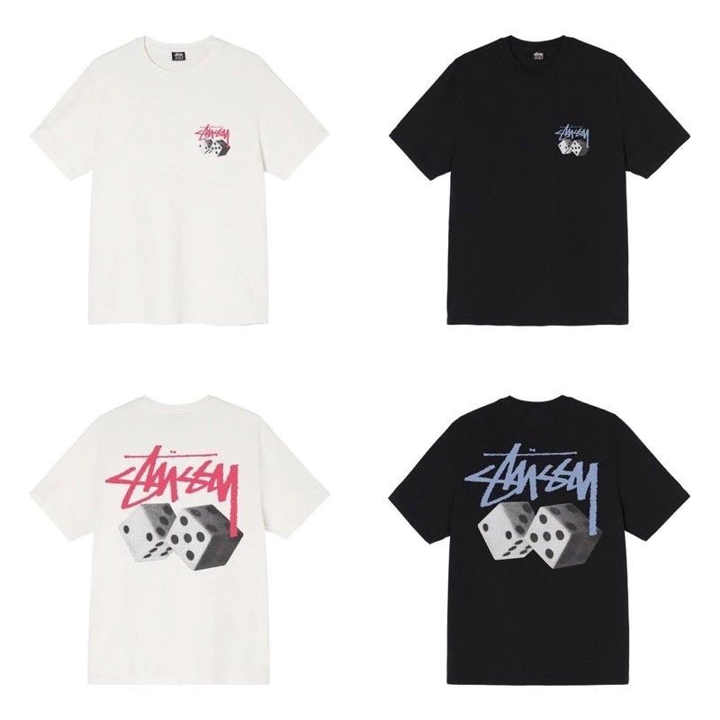 เสื้อยืด Stussy Roll the Dice Tee ของแท้