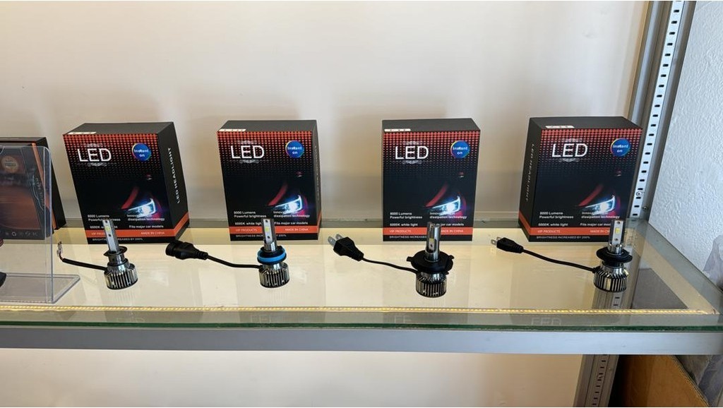 หลอดไฟ LED H1 H3 H4 H7 H11 6500K 55W led สว่างสําหรับโคมไฟไฟหน้ารถยนต์