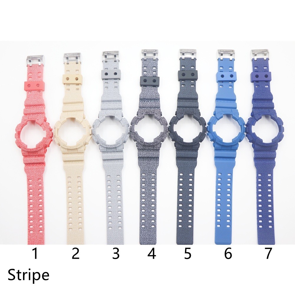 สายนาฬิกาข้อมือ ลายพราง กันน้ํา สําหรับ Casio G-SHOCK GA120 GA-110 GA 100 GD-100 GD110 120 GA-110GB