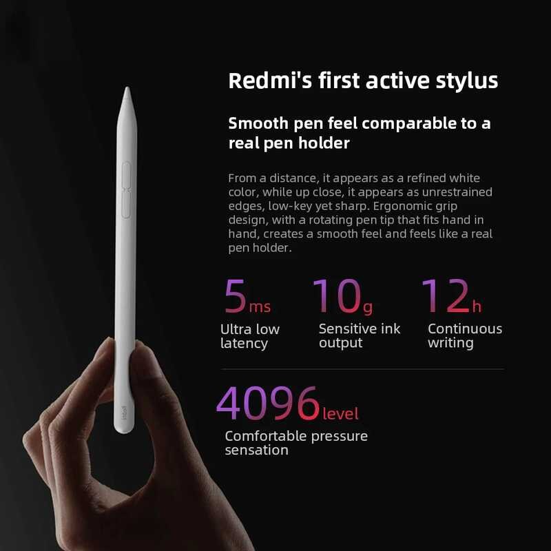 ❥ Original Xiaomi ปากกา Stylus สําหรับ Redmi Pad Pro แท็บเล็ต 4096 ระด