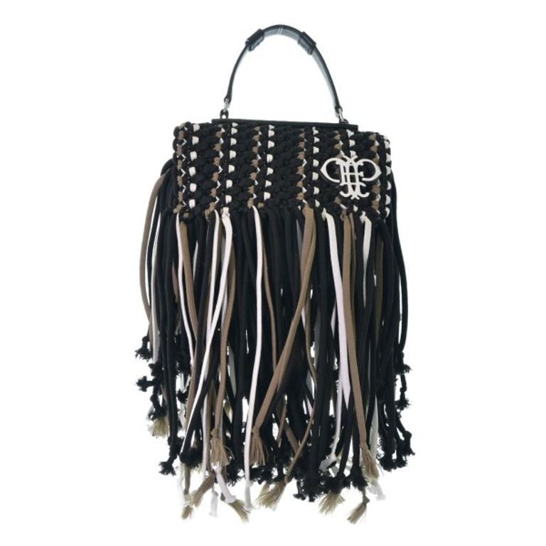 Emilio Pucci Handbag Purse Women black White brown Direct from Japan Secondhand