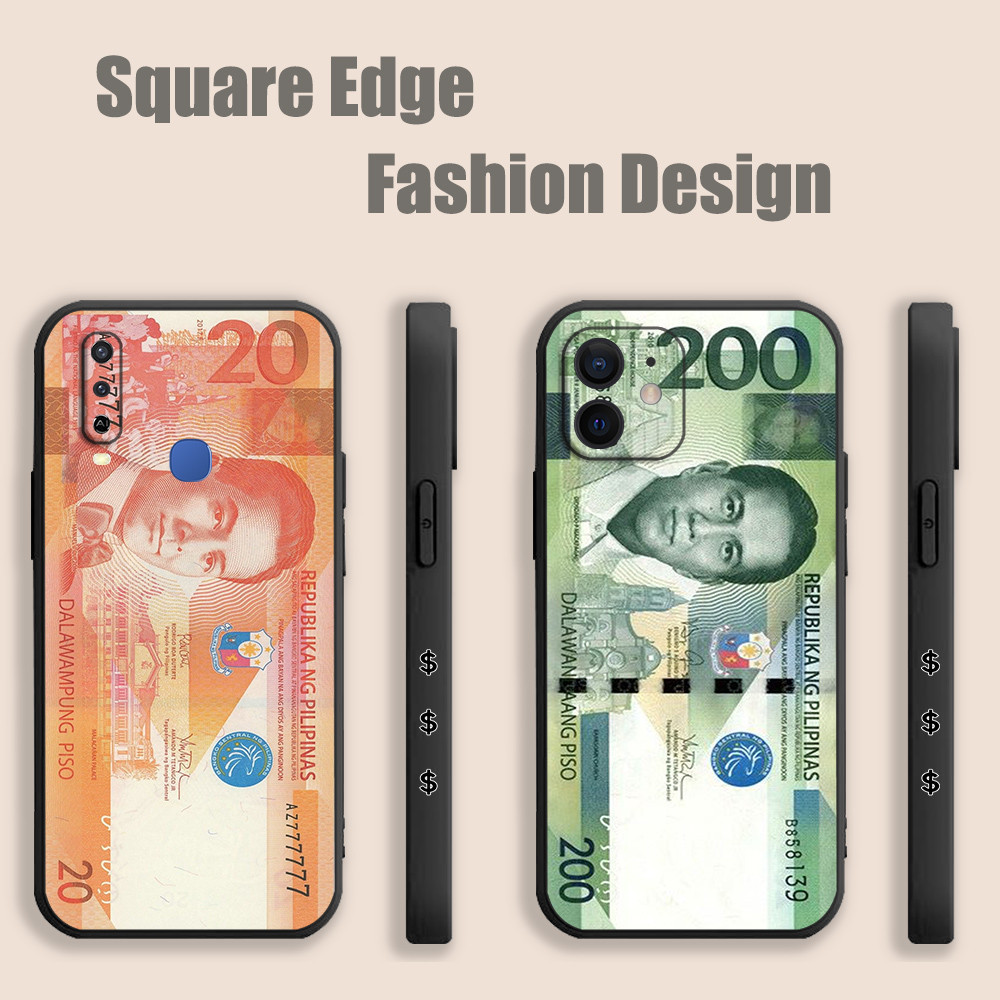 ปลอกสําหรับ Vivo Y01 T1 Y55 X80 Pro Y02s Y16 Y02A Y36 เงิน 20 200 ประชากรบิล IAS05 เคสโทรศัพท์ขอบสี่