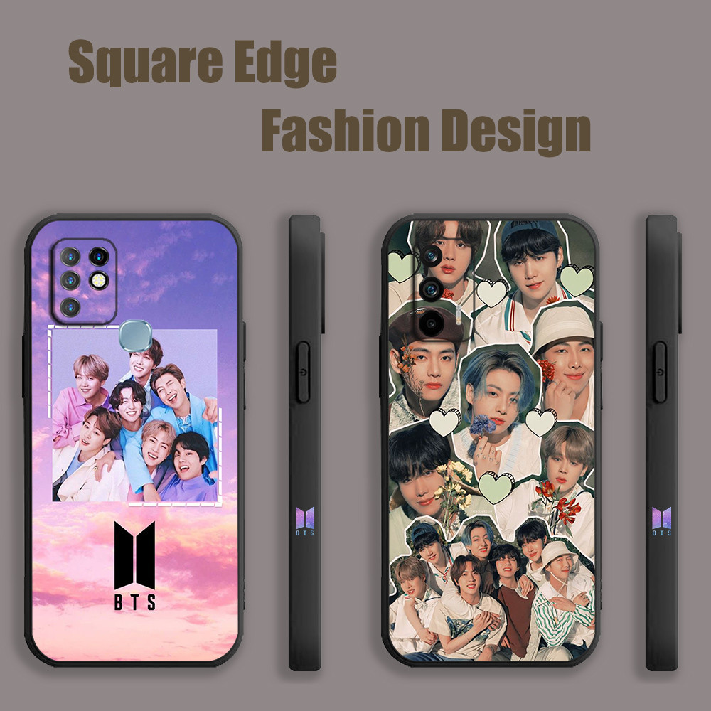 ปลอกสําหรับRealme 5 Pro C17 9 Narzo 50A 50 C51 53 V23 Plus 11 Bts Army Jungkook suga Aesthetic Group
