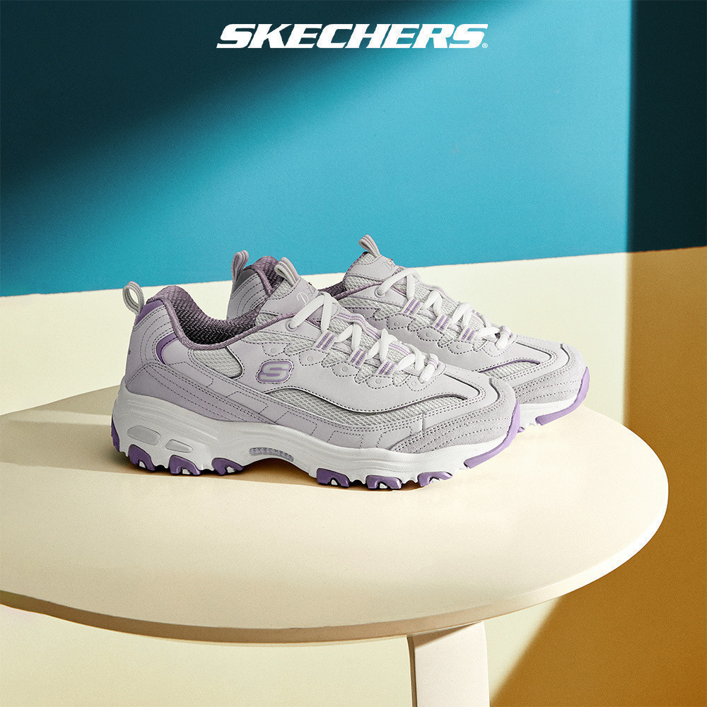 Skechers สเก็ตเชอร์ส รองเท้า ผู้หญิง Sport D'Lites 1.0 Shoes - 896283-GYLV
