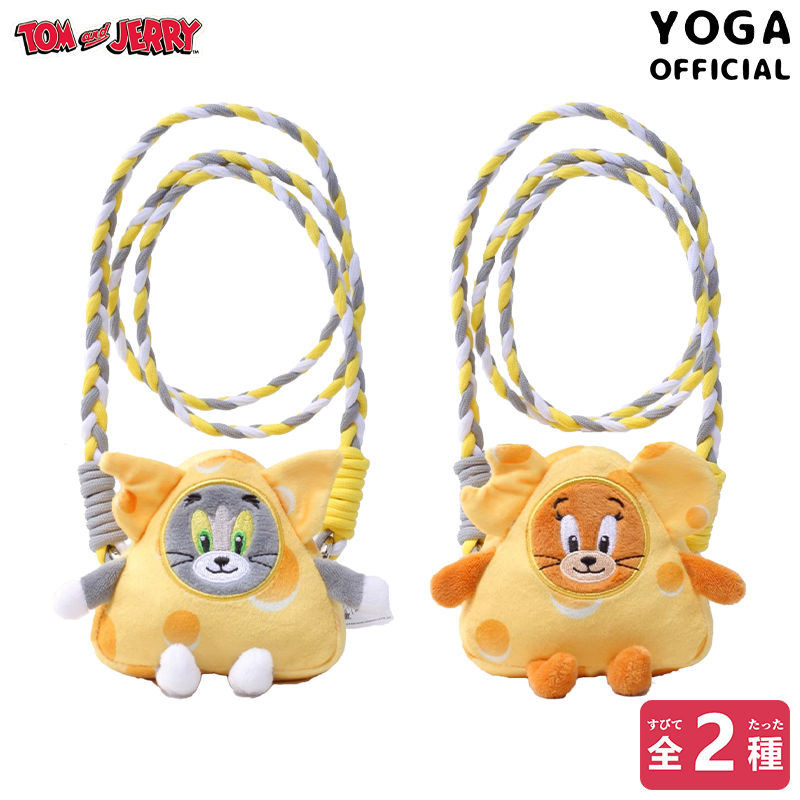 ♞,♘,♙Tom & Jerry Tom & Jerry Mouse & Cheese คลิปหลังโทรศัพท์มือถือ ตุ๊กตา Tom&Jerry น่ารักสามารถสวม
