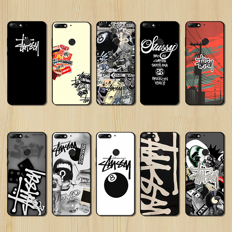 เคสโทรศัพท์มือถือสําหรับคนรักสําหรับ Huawei Y6P Y7A Y8P Y9A Y5 Y6 Prime HT26 FV02 Stussy ออกแบบฝาครอ