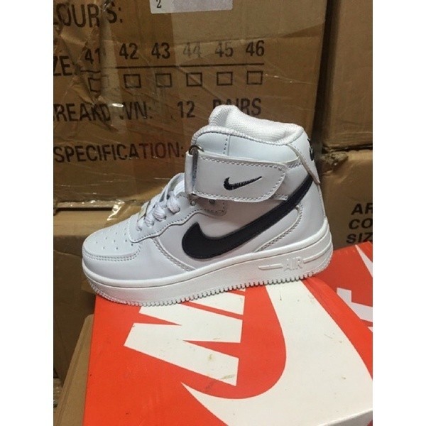 ♞,♘,♙Cod Nike Air Force 1 High Cut Shoes For Women Af1 For Kids#359 รองเท้า true