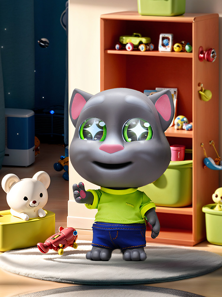 Talking Tom Cat Family AI AI Companion Robot AI Intelligent Tom Cat Robot Robot ฉบับที่ 6