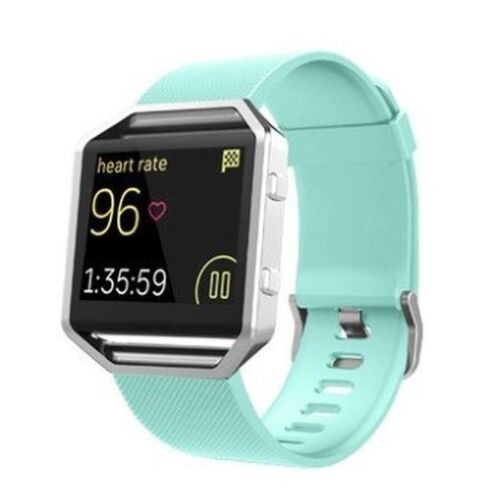 สายนาฬิกาข้อมือซิลิโคน แบบเปลี่ยน สําหรับ Fitbit Blaze Smart Watch