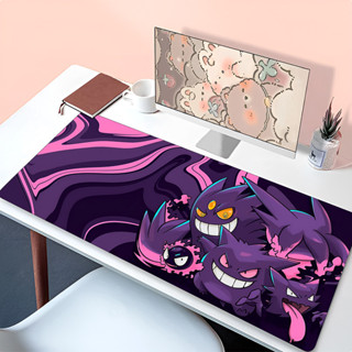 XXL สีม่วง Gengar Mousepad แล็ปท็อป P- อุปกรณ์เสริมสําหรับเล…