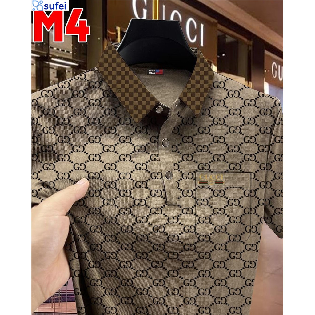 2024 ล่าสุดเสื้อโปโลผู้ชายเสื้อโปโลเรียบง่าย drifit Unisex กีฬาเกาหลีแฟชั่นหลายสี --Q7457