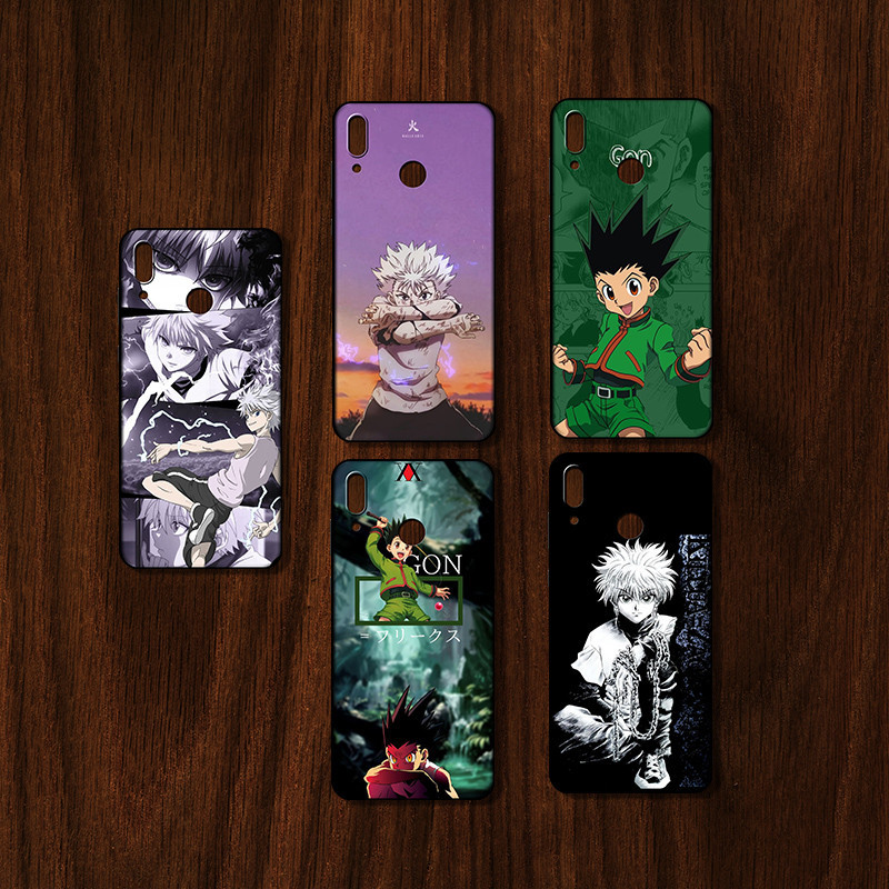 คําสร้างสรรค์ที่เรียบง่ายสําหรับ Huawei Y6 Y7 Pro Prime Hanter X Hanter เคสโทรศัพท์สีดําแบบนุ่ม