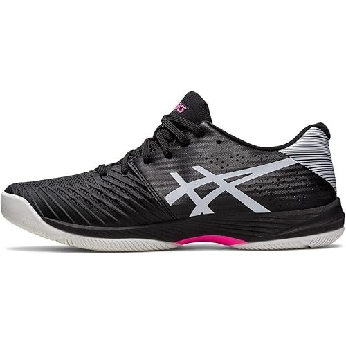 ♞Asics SOLUTION SWIFT FF Men s 002 Black/Hot Pink 27.5 cm 2E รองเท้าเทนนิส
 jj