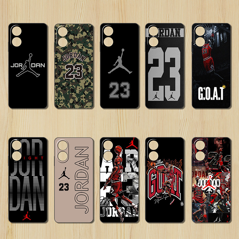 เคสโทรศัพท์ทาสีสําหรับ OPPO A76 A78 A83 A91 A92 A93 HT28 jordan 23 ออกแบบฝาครอบป้องกันป้องกันการตกสํ
