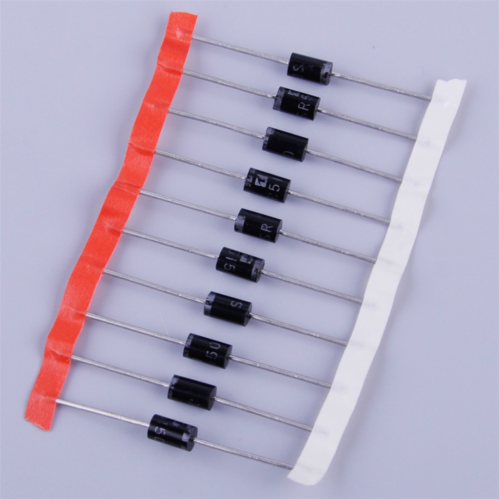 10pcs SB5150 MBR5150 SR5150 5A 150V Schottky ไดโอดสําหรับเครือข่ายคอมพิวเตอร์ GPS