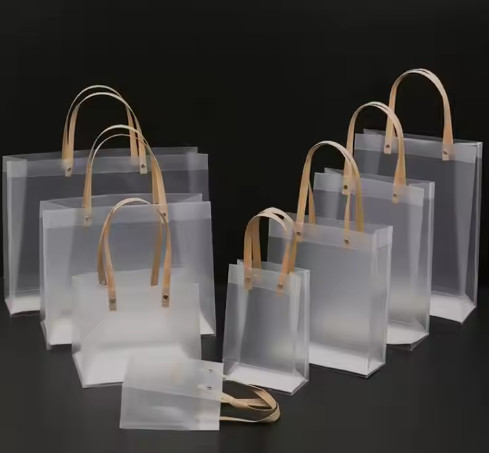 Goodies Beg Frosted PP Bag แพ็คเกจพลาสติกใสกันน้ํา Pvc Clear Shopping Bag 磨透明礼袋