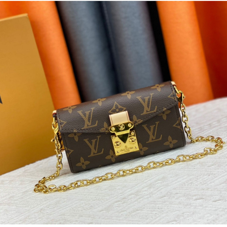 ใหม่ LV Louis Vuitton กระเป๋าสะพายข้าง หนังแท้ มือสอง สไตล์คลาสสิก สําหรับผู้หญิง