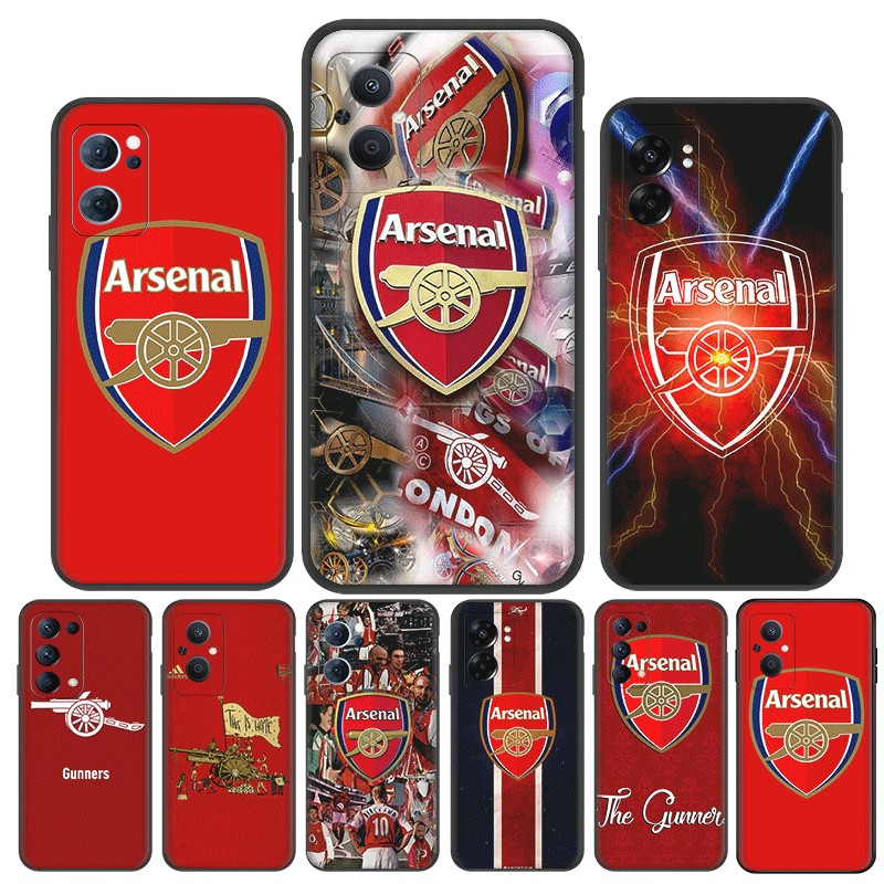 เคสโทรศัพท์ซิลิโคน TPU แบบนิ่ม ลาย Arsenal FC สําหรับ OPPO A96 5G A95 4G A78 5G A58 4G A78 4G A38 4G A18 4G