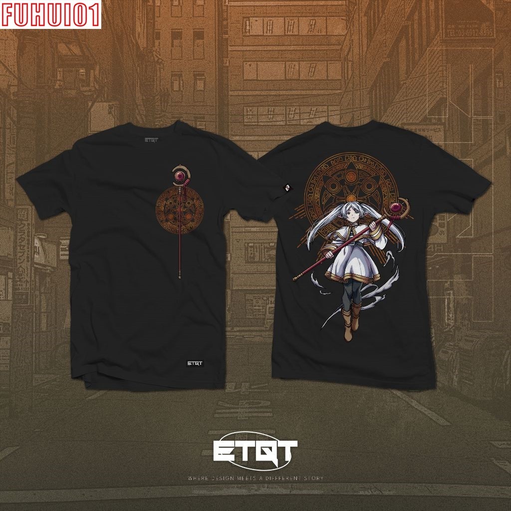 เสื้ออนิเมะ - Unisex - Etiquetta Co.- Frieren: Beyond Journeys End - Frieren (1)