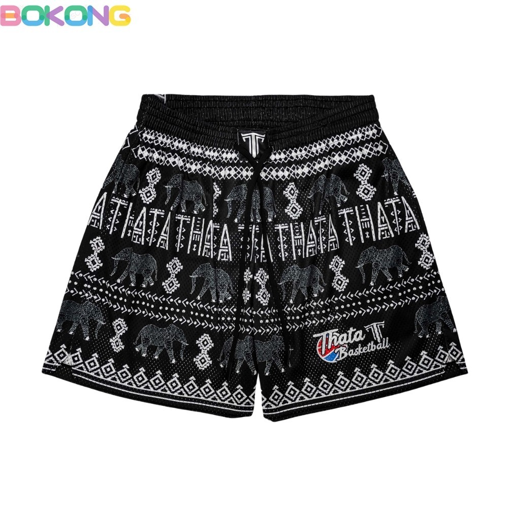 (bokong) THATA Basketball Shorts TNE24 กางเกงบาสเกตบอล THATA รุ่น TNE24