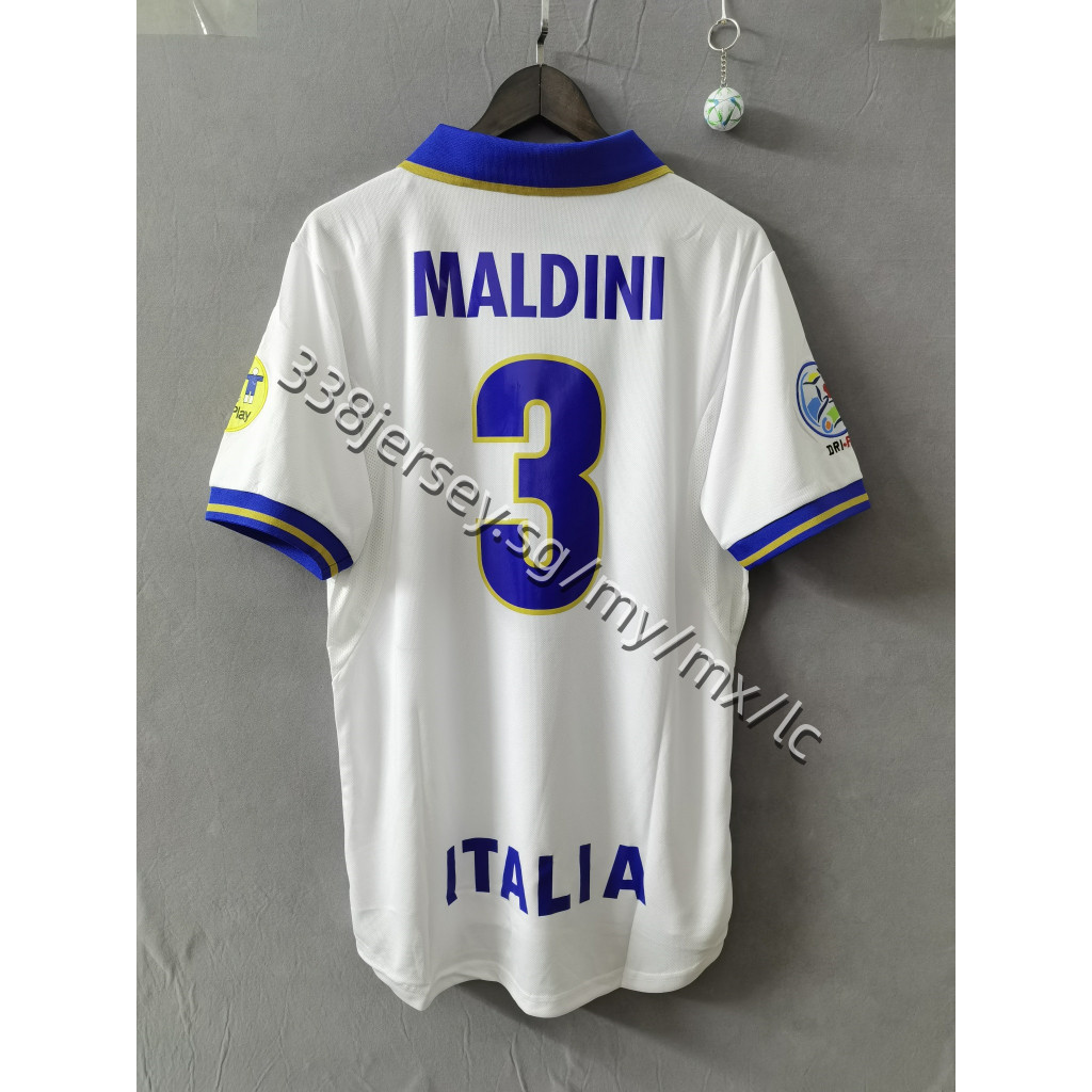 เสื้อบอล ทีมชาติอิตาลี DEL PIERO 3A 1996 สไตล์เรโทร